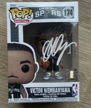 Victor Wembanyama Spurs Signed Funko PoP With COA