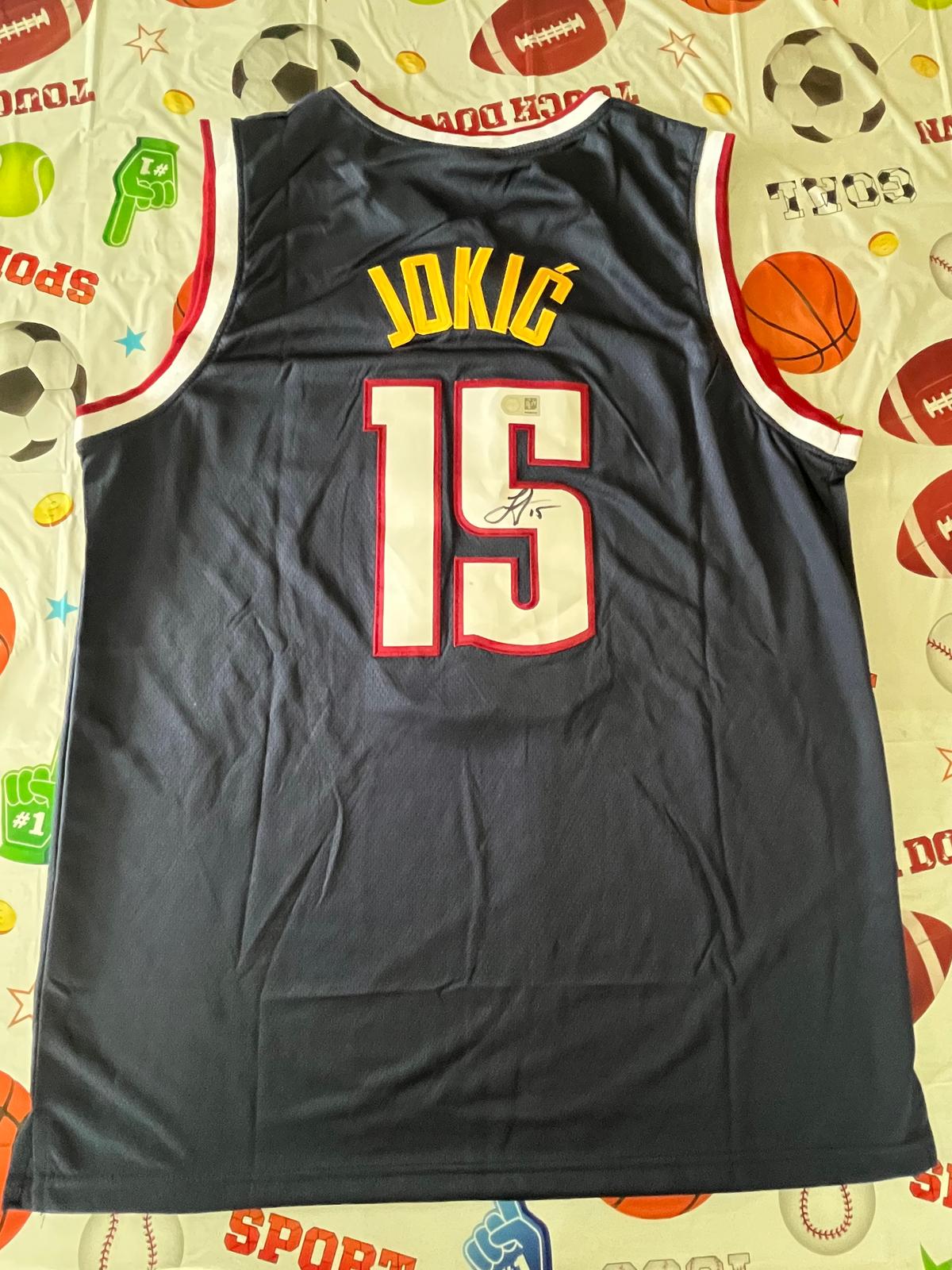 Nikola Jokic Signed Nuggets Jersey With COA