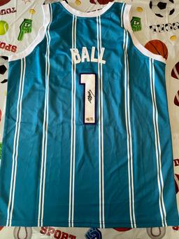 LaMelo Ball Signed Hornets Jersey With COA