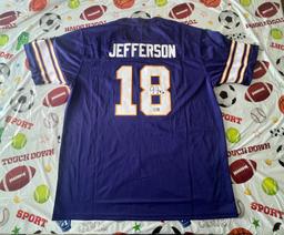 Justin Jefferson Signed Vikings Jersey With COA