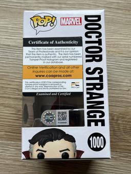 Benedict Cumberbatch Signed Dr Strange Funko PoP With COA