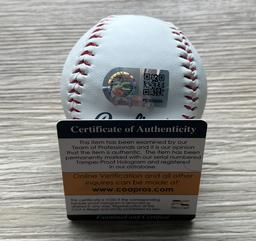 Mike Trout Signed Angels Rawlings Logo Baseball With COA