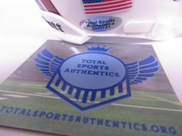 LOU HOLTZ SIGNED GAMECOCKS MINI HELMET COA