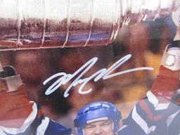 FRAMED MARK MESSIER SIGNED 8X10 PHOTO COA