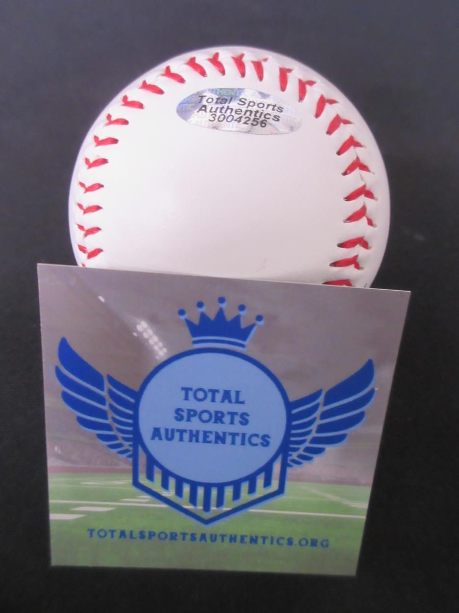 PRESIDENT BILL CLINTON SIGNED BASEBALL COA