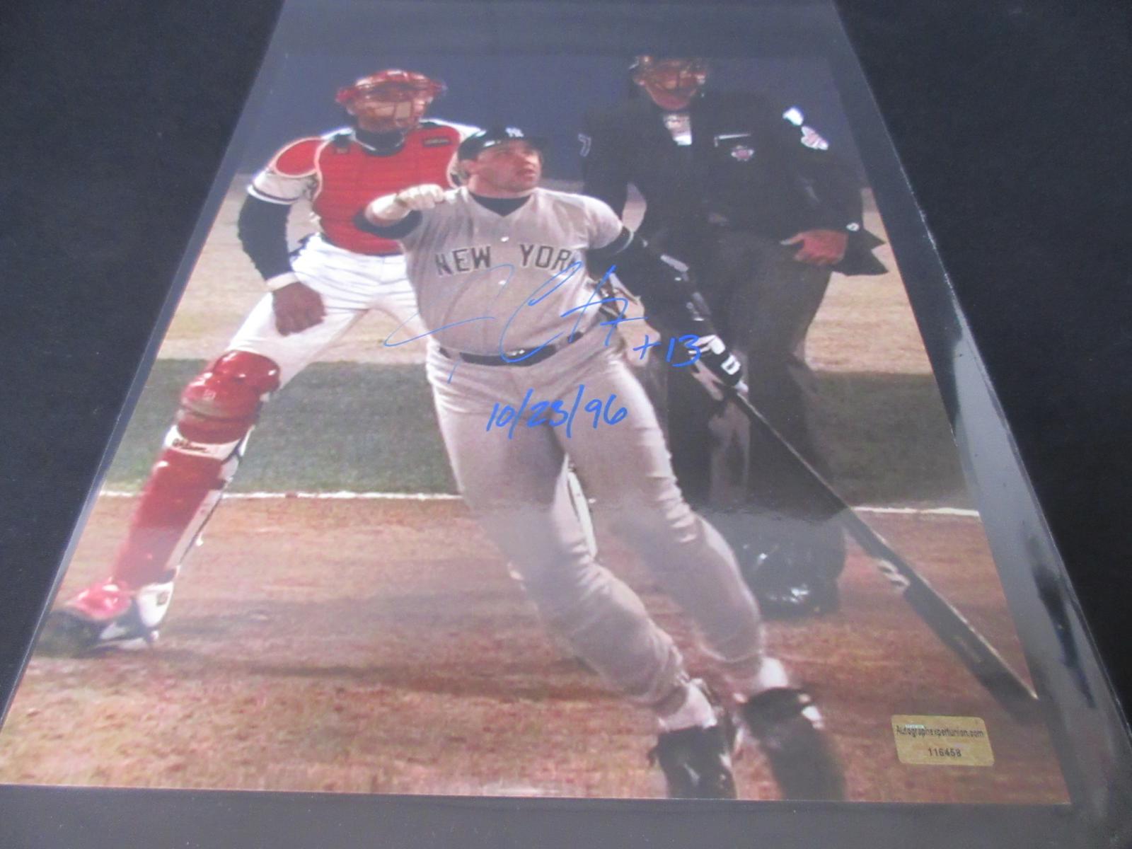 JIM LEYRITZ SIGNED 11X14 PHOTO YANKEES COA