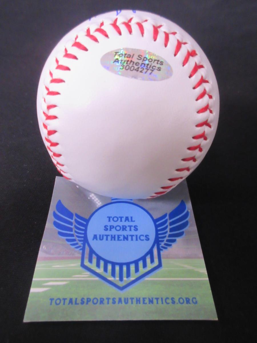 FERNANDO TATIS JR SIGNED BASEBALL TSA COA