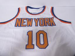 Walt Frazier Signed Jersey FSG COA