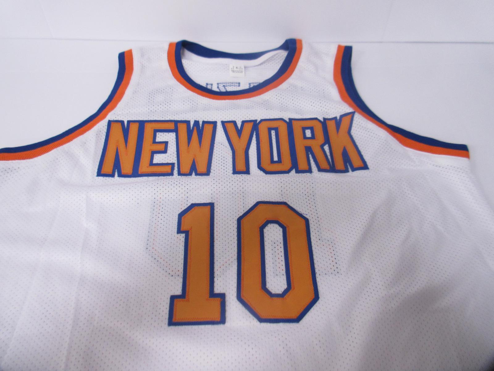 Walt Frazier Signed Jersey FSG COA