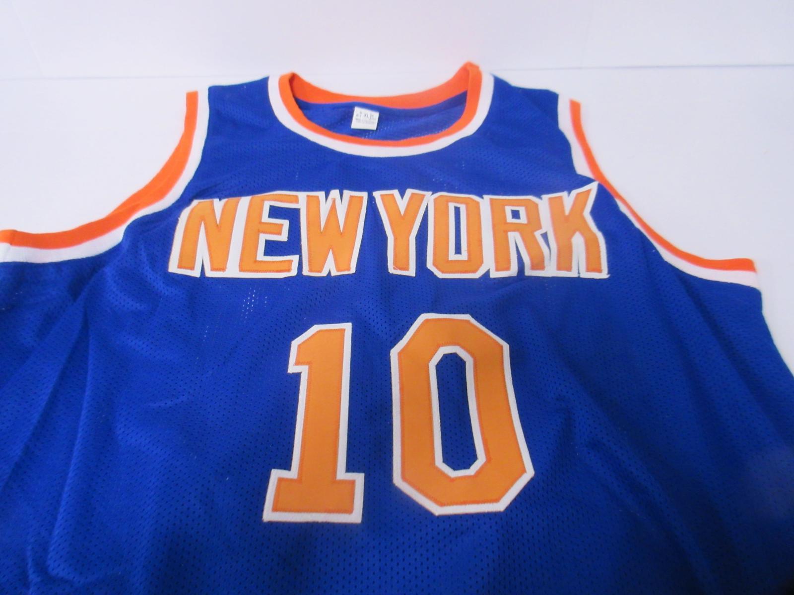 Walt Frazier Signed Jersey FSG COA