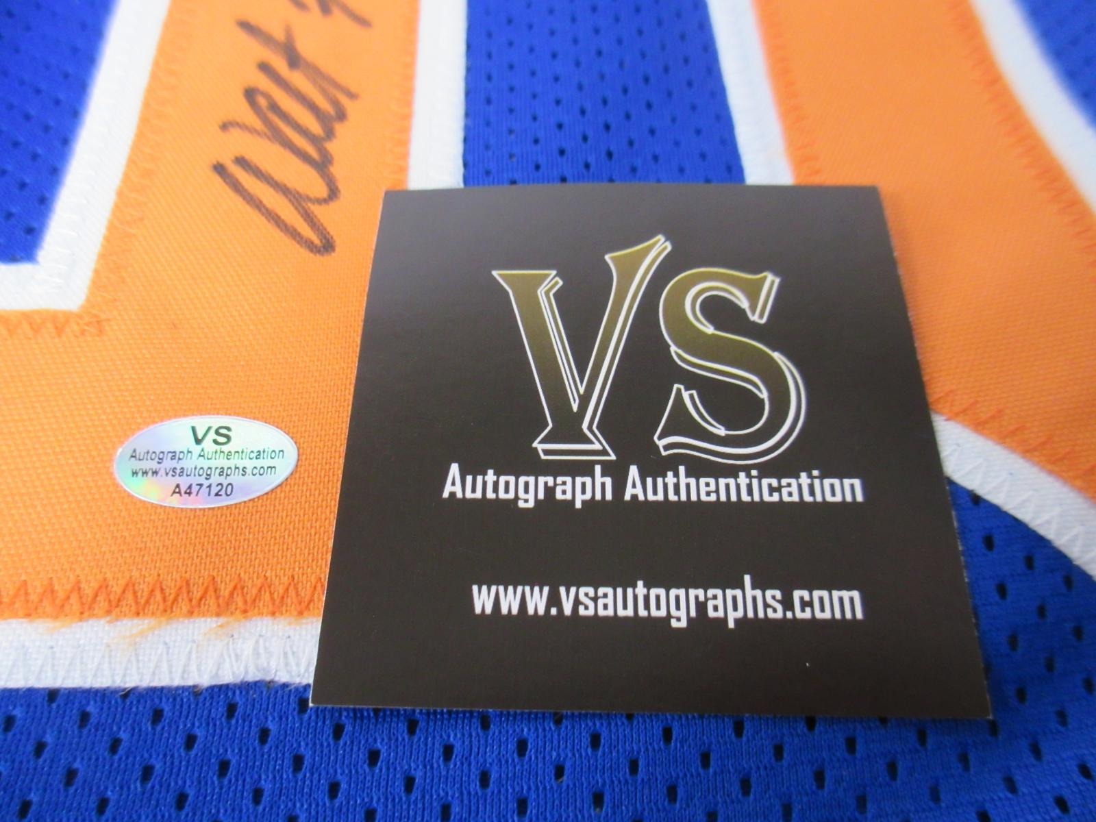 Walt Frazier Signed Jersey VSA COA