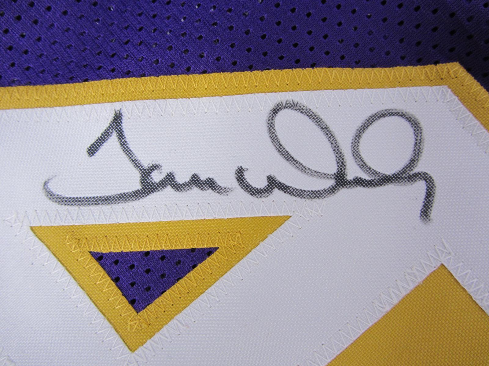 JAMES WORTHY SIGNED LOS ANGELES JERSEY COA