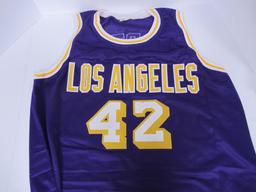 JAMES WORTHY SIGNED LOS ANGELES JERSEY COA
