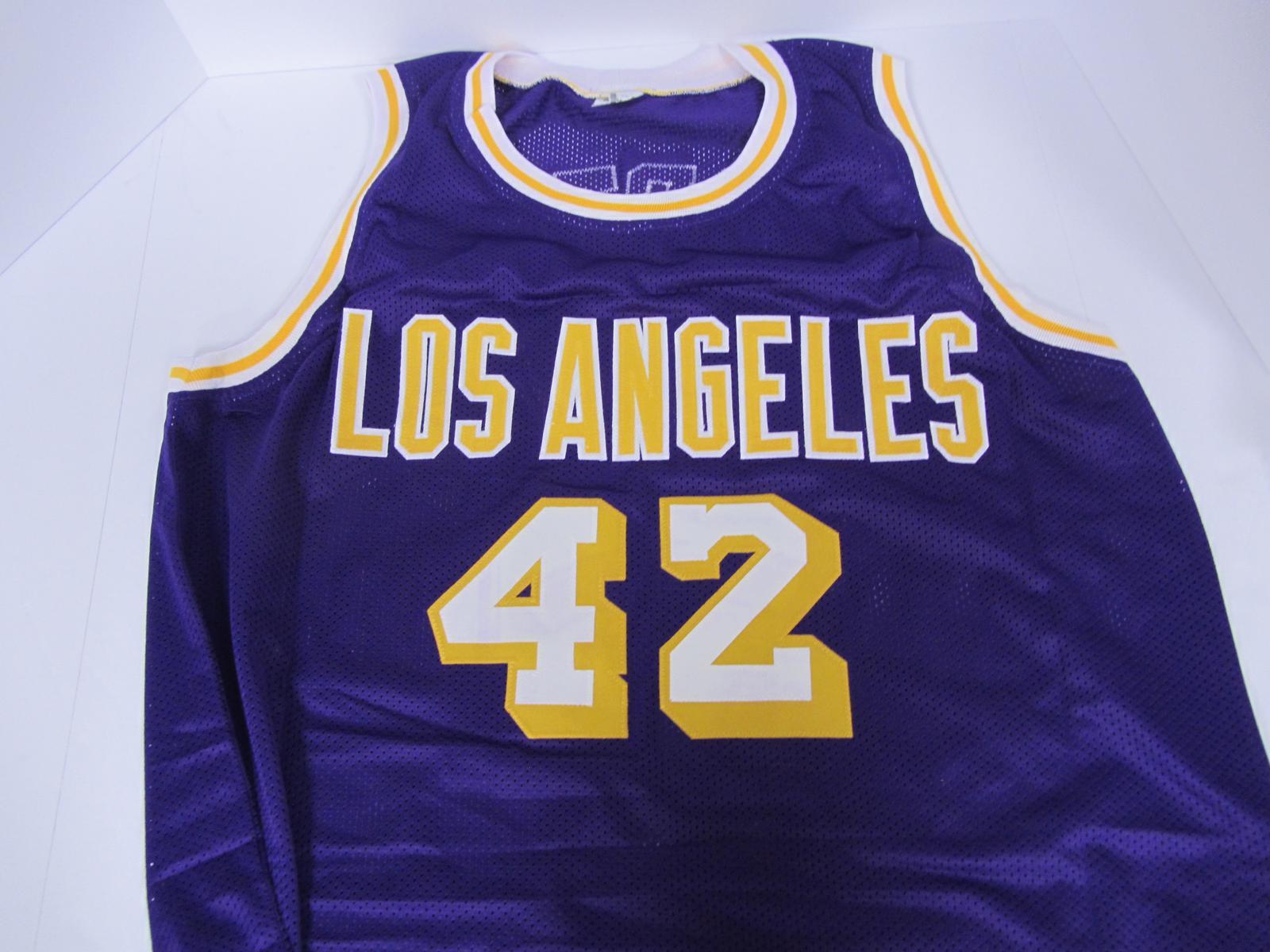JAMES WORTHY SIGNED LOS ANGELES JERSEY COA
