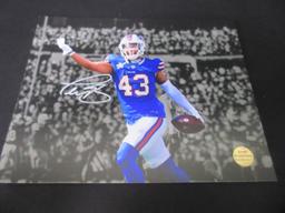 TERREL BERNARD SIGNED 8X10 PHOTO WITH COA