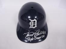 MIGUEL CABRERA SIGNED TIGERS HELMET TSA COA