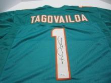 Tua Tagovailoa signed Jersey w/ Five Star coa