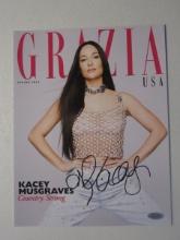 KACEY MUSGRAVES SIGNED 8.5X11 PHOTO WITH COA
