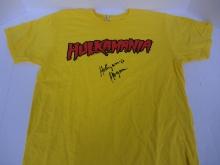 HULK HOGAN SIGNED HULKAMANIA SHIRT COA
