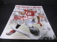 CARDALE JONES SIGNED 16X20 PHOTO FSG COA