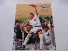 DAVID CONE SIGNED 16X20 PHOTO YANKEES COA