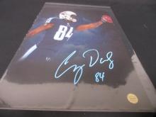 COREY DAVIS SIGNED 11X17 PHOTO TITANS COA