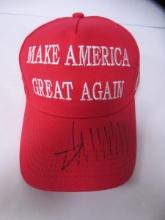 Donald Trump Signed MAGA Hat Heritage COA