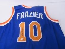 Walt Frazier Signed Jersey FSG COA