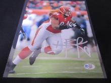 DOMATA PEKO SIGNED 8X10 PHOTO BENGALS COA