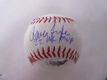 Aaron Judge Signed Baseball TSA COA