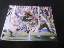 PAUL WARFIELD SIGNED 8X10 PHOTO BROWNS COA