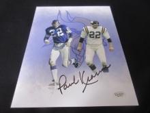 PAUL KRAUSE SIGNED 8X10 PHOTO VIKINGS COA