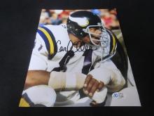 CARL ELLER SIGNED 8X10 PHOTO VIKINGS COA