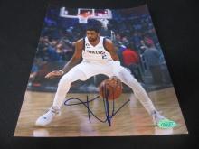 KYRIE IRVING SIGNED 8X10 PHOTO MAVERICKS COA