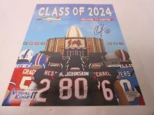Andre Johnson Signed 11x14 Poster Direct COA