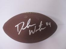 D. Watson Signed Football Player Holo GTSM