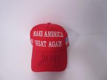 Donald Trump Signed MAGA Hat TSA COA