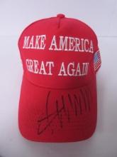 Donald Trump Signed MAGA Hat Heritage COA