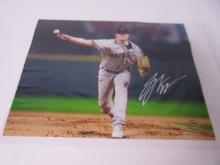 Logan Webb Signed 8.5x11 Photo Elite COA