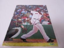 David Ortiz Signed 8.5x11 Photo TSA COA