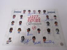 1982 Yankees Multi Signed 16x20 Photo TSA