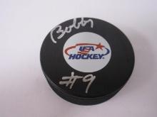 Bobby Hull Signed Hockey Puck GC COA