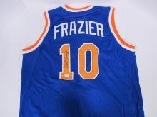 WALT FRAZIER SIGNED NEW YORK 10 JERSEY COA