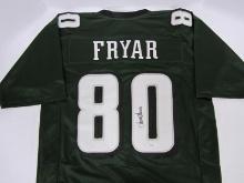 EAGLES IRVING FRYAR SIGNED JERSEY FSG COA