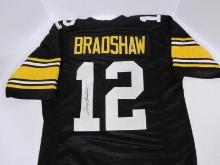 STEELERS TERRY BRADSHAW SIGNED JERSEY TSE COA