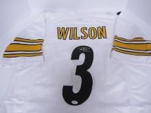 STEELERS RUSSELL WILSON SIGNED JERSEY FSG COA