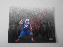 KYLE WILLIAMS SIGNED 8X10 PHOTO WITH COA