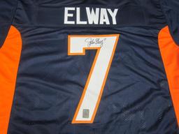 AUTHENTIC JOHN ELWAY AUTOGRAPHED JERSEY GTSM COA BRONCOS