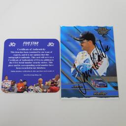 AUTHENTIC 2003 WHEELS HIGH GEAR JASON KEILER AUTOGRAPHED CARD COA