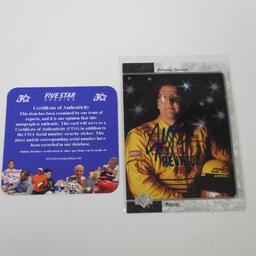 AUTHENTIC 1996 UPPER DECK SP JOHNNY BENSON AUTOGRAPHED CARD COA